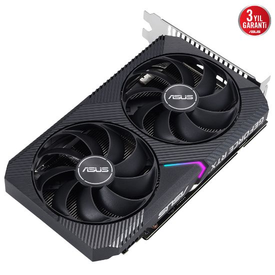 ASUS DUAL-RTX3050-O8G V2 8GB GDDR6 HDMI 128BIT  resmi