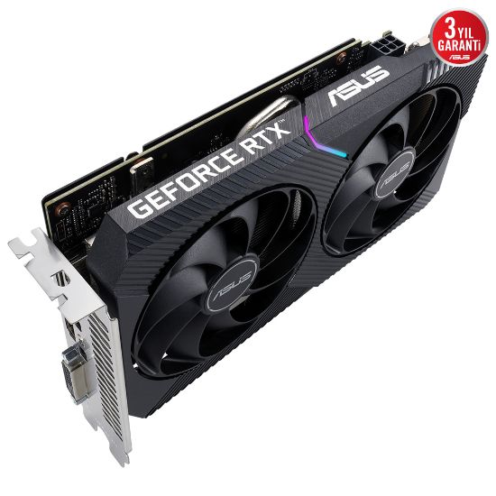 ASUS DUAL-RTX3050-O8G V2 8GB GDDR6 HDMI 128BIT  resmi