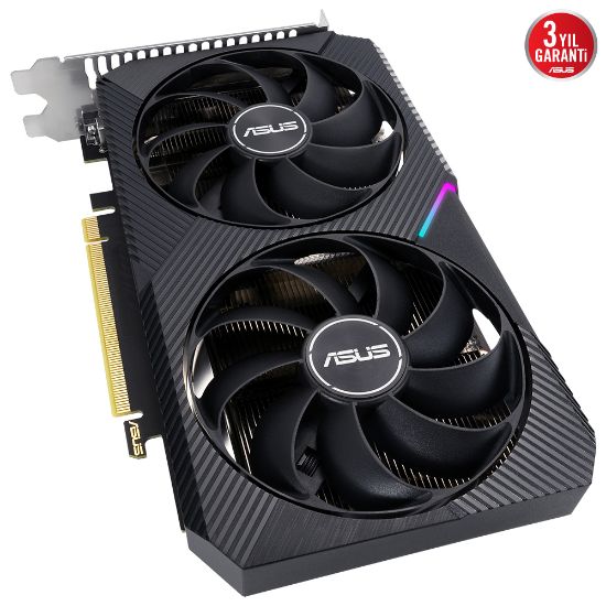 ASUS DUAL-RTX3050-O8G V2 8GB GDDR6 HDMI 128BIT  resmi