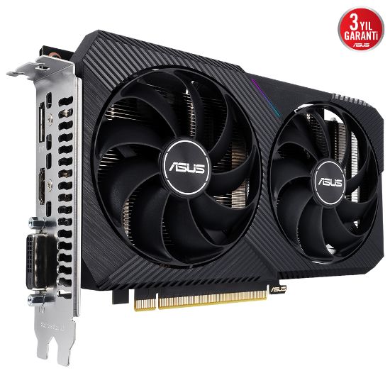 ASUS DUAL-RTX3050-O8G V2 8GB GDDR6 HDMI 128BIT  resmi