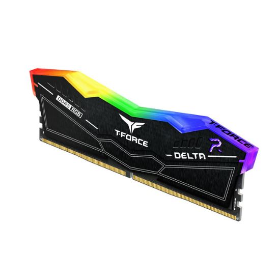 Team T-Force DELTA RGB Black 32GB(2x16GB) 6600Mhz DDR5 CL34 Gaming Ram (FF3D532G6600HC34DC01) resmi