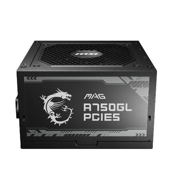 MSI MAG A750GL PCIE5 750W 80+GOLD POWER SUPPLY resmi