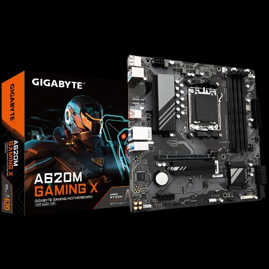 GIGABYTE A620M GAMING X DDR5 6400OC HDMI AM5 mATX resmi