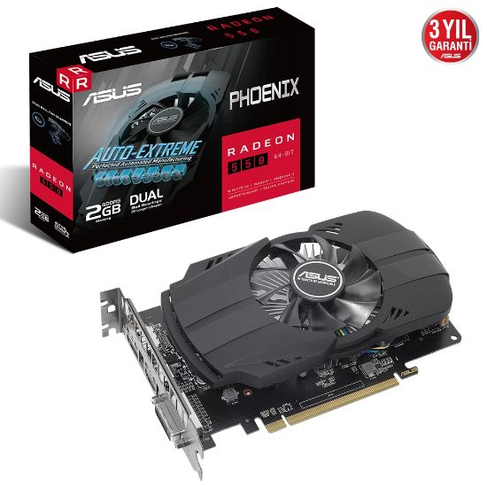 ASUS PH-550-2G 2GB GDDR5 DVI HDMI 64Bit resmi