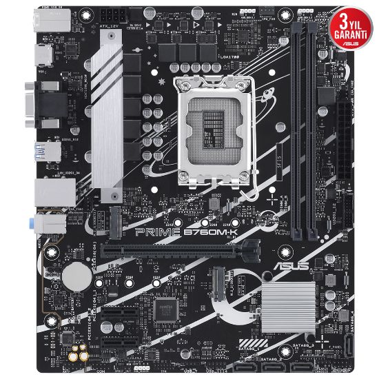 ASUS PRIME B760M-K DDR5 8000MHz 1700p resmi