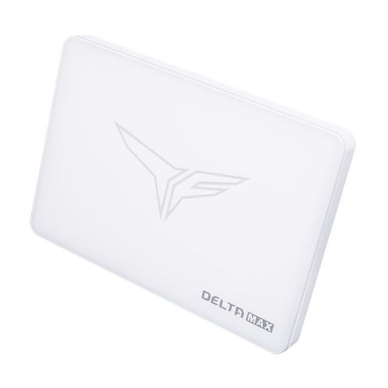 Team DELTA MAX LITE RGB 512GB 550-500MB/s 2.5" SATA3 Beyaz SSD Disk (T253TM512G0C425) resmi