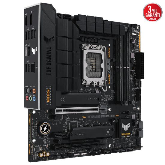 ASUS TUF GAMING B760M-PLUS DDR5 7200MHz 1700p mATX resmi