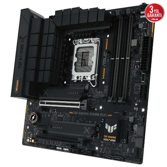 ASUS TUF GAMING B760M-PLUS DDR5 7200MHz 1700p mATX resmi