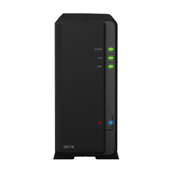 SYNOLOGY DS118 1 YUVALI 1GB NAS DEPOLAMA ÜNİTESİ resmi