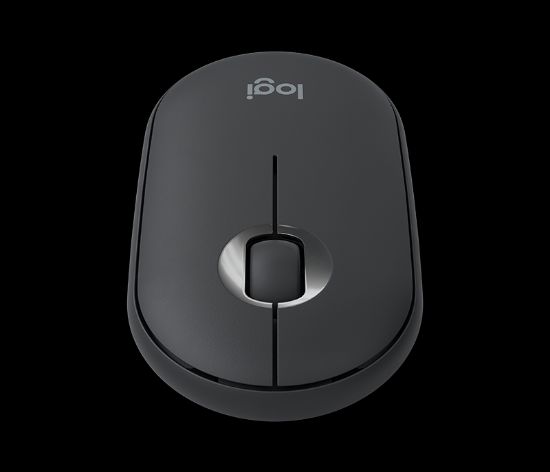 LOGITECH M350 PEBBLE WIRELESS GRAPHITE 910-005718 resmi