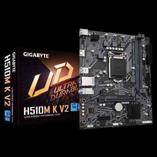 GIGABYTE H510M-K V2 DDR4 3200Mhz HDMI M.2 1200p resmi