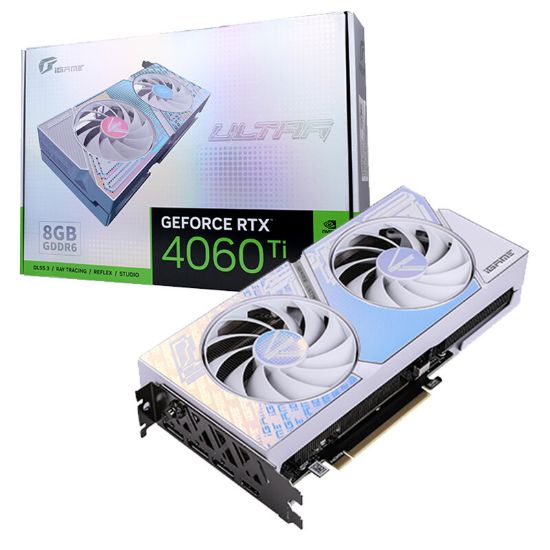 COLORFUL iGame RTX 4060 Ti Ultra 8GB GDDR6 128Bit (W DUO OC 8GB-V) resmi