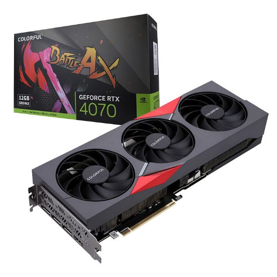 COLORFUL RTX 4070 12GB GDDR6X 192Bit (NB EX-V) resmi