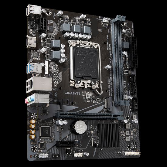 GIGABYTE H610M K 3200Mhz M.2 MATX 1700p resmi