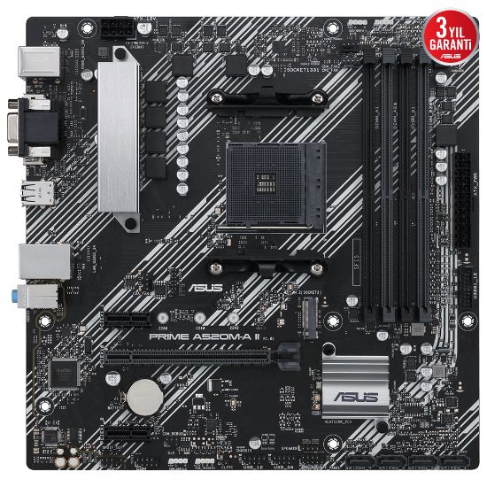 ASUS PRIME A520M-A II/CSM 4866MHz AM4 HDMI mATX resmi