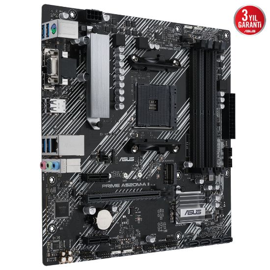 ASUS PRIME A520M-A II/CSM 4866MHz AM4 HDMI mATX resmi