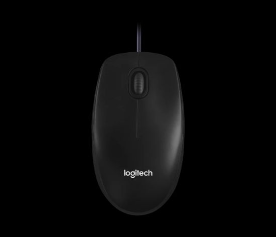 LOGITECH M100 KABLOLU SIYAH MOUSE - 910-006652 resmi