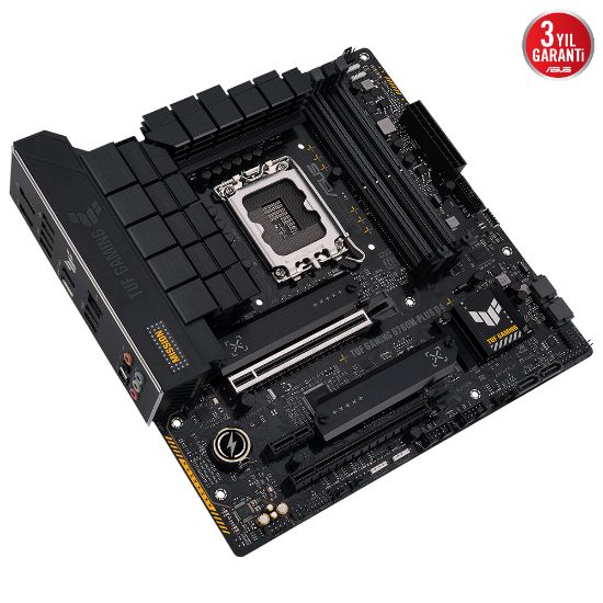 ASUS TUF GAMING B760M-PLUS D4 5333MHz HDMI DP M.2 mATX 1700p resmi