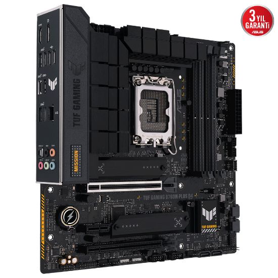 ASUS TUF GAMING B760M-PLUS D4 5333MHz HDMI DP M.2 mATX 1700p resmi