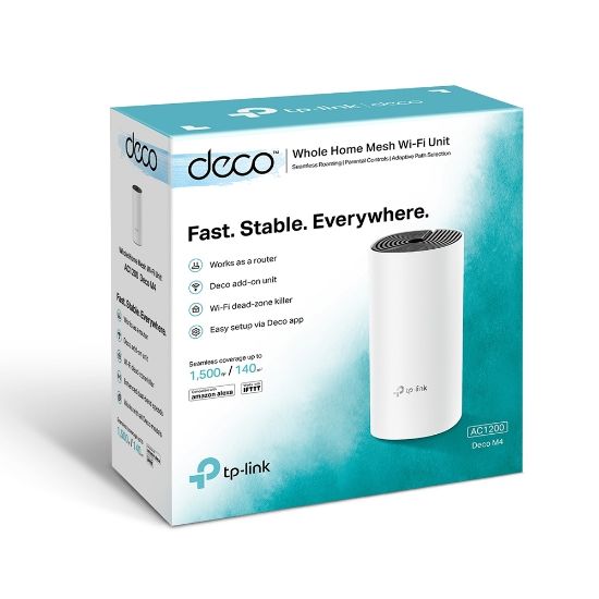 TP-LINK DECO M4 2PORT 1200Mbps ROUTER(TEKLİ) resmi