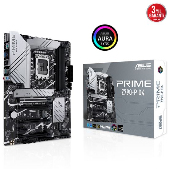 ASUS PRIME Z790-P D4 5333(OC) HDMI M.2 ATX 1700p resmi