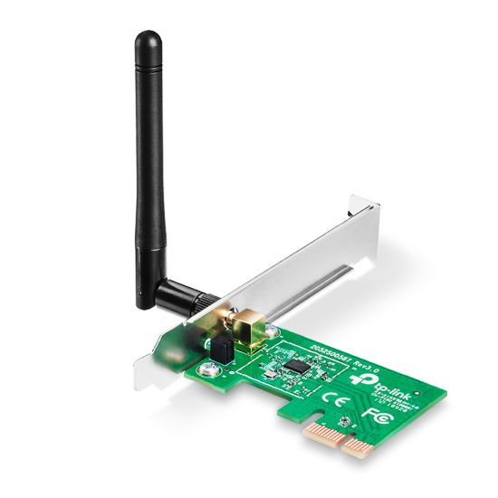 TP-LINK TL-WN781ND 150Mbps PCI EXPRESS ETHERNET KARTI resmi