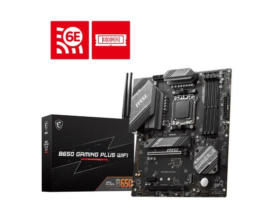 MSI B650 GAMING PLUS WIFI AMD B650 AM5 SOKET DDR5  resmi