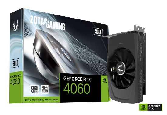 ZOTAC 8GB GDDR6 RTX4060 SOLO ZT-D40600G resmi