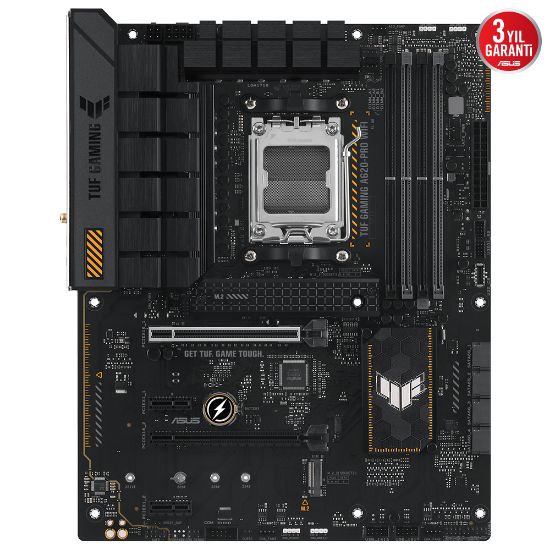 ASUS TUF GAMING A620-PRO WIFI DDR5 6400MHZ ATX resmi