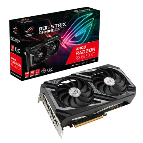 ASUS ROG-STRIX-RX6650XT-O8G-V2-GAMING resmi