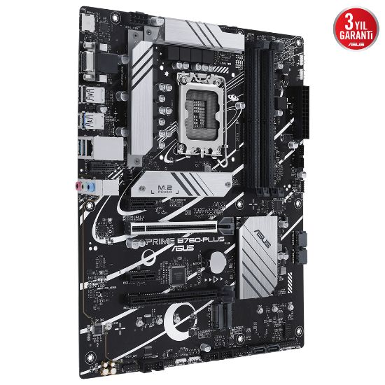 ASUS PRIME B760-PLUS D5 7200MHz M.2  ATX 1700p  resmi