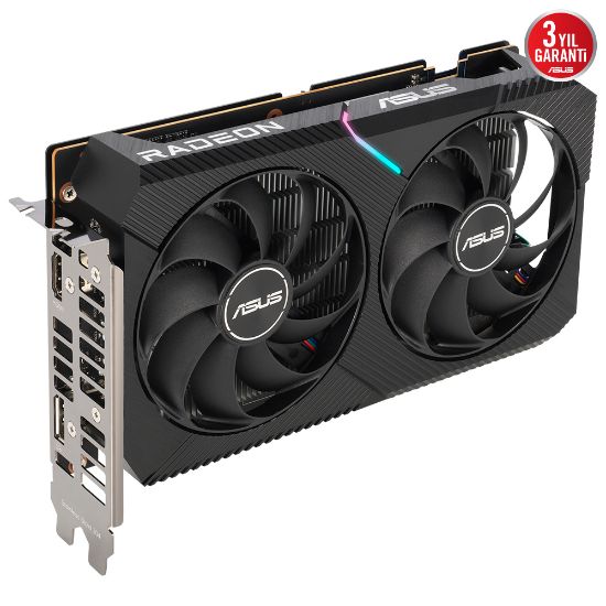 ASUS DUAL-RX6400-4G 4GB GDDR6 HDMI DP 64Bit resmi