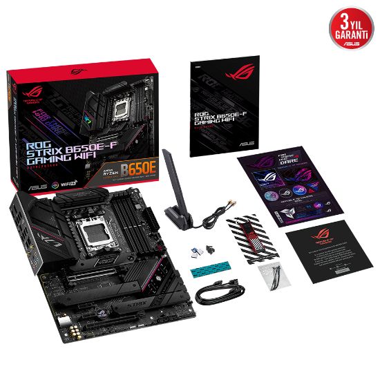 ASUS ROG STRIX B650E-F GAMING WIFI DDR5 6400MHz+(OC) HDMI DP AM5 resmi