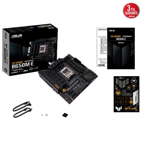 ASUS TUF GAMING B650M-E DDR5 6400+(OC) DP HDMI M.2 AM5  resmi