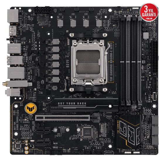 ASUS TUF GAMING B650M-E WIFI DDR5 6400+(OC) DP HDMI M.2 AM5  resmi