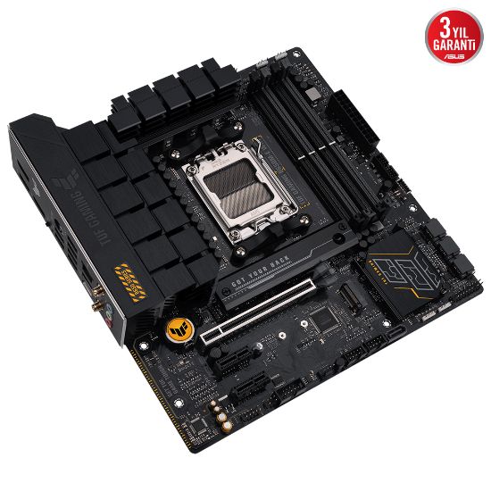 ASUS TUF GAMING B650M-E WIFI DDR5 6400+(OC) DP HDMI M.2 AM5  resmi