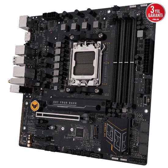 ASUS TUF GAMING B650M-E WIFI DDR5 6400+(OC) DP HDMI M.2 AM5  resmi