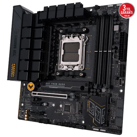 ASUS TUF GAMING B650M-E WIFI DDR5 6400+(OC) DP HDMI M.2 AM5  resmi