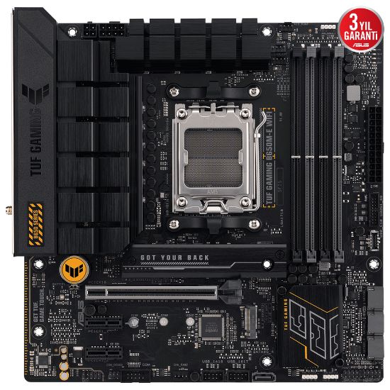 ASUS TUF GAMING B650M-E WIFI DDR5 6400+(OC) DP HDMI M.2 AM5  resmi