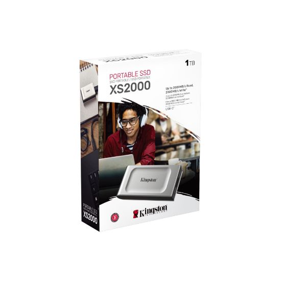 1TB KINGSTON USB3.2 2000/2000MB/s XS2000/1000G resmi