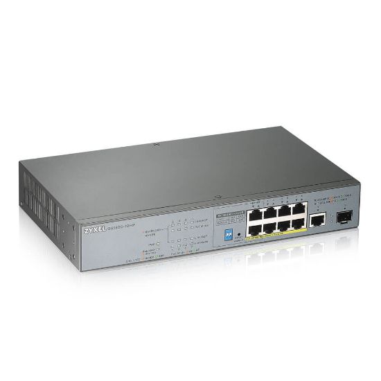 ZYXEL GS1300-10HP 10PORT GIGABIT POE SWITCH+1 SFP resmi