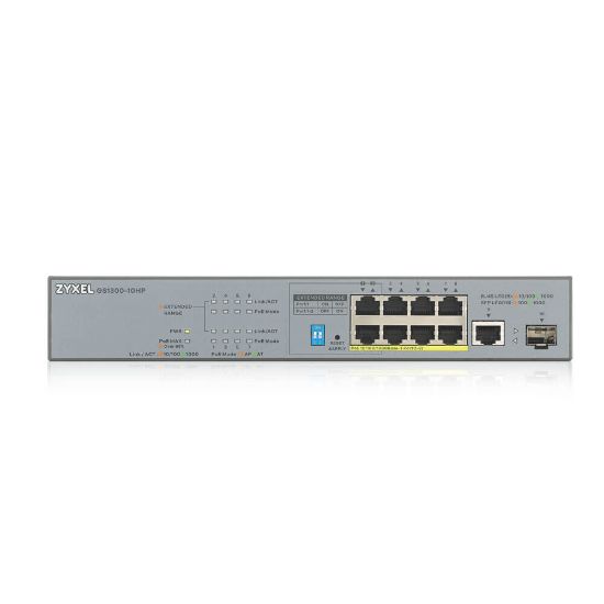 ZYXEL GS1300-10HP 10PORT GIGABIT POE SWITCH+1 SFP resmi