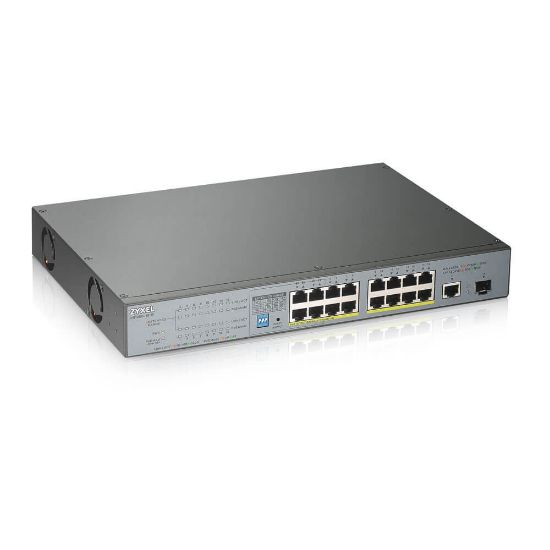 ZYXEL GS1300-18HP 18PORT GIGABIT 16P POE SWITCH+1 SFP 170W resmi