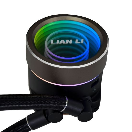 LIAN LI Galahad II Trinity SL-INFINITY AIO 240mm RGB Siyah İşlemci Sıvı Soğutucu (G89.GA2T24INB.00) resmi