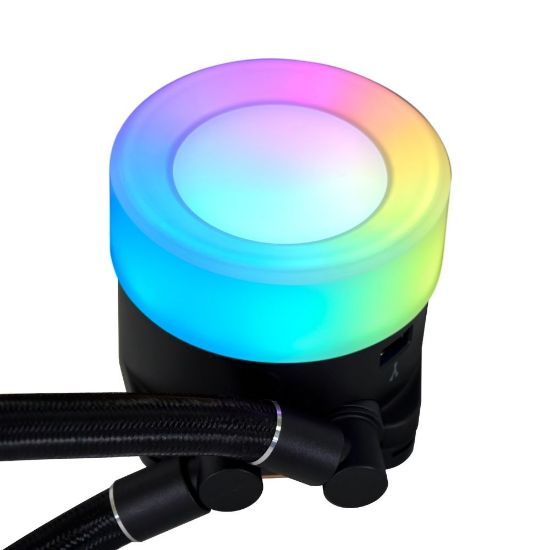 LIAN LI Galahad II Trinity SL-INFINITY AIO 240mm RGB Siyah İşlemci Sıvı Soğutucu (G89.GA2T24INB.00) resmi