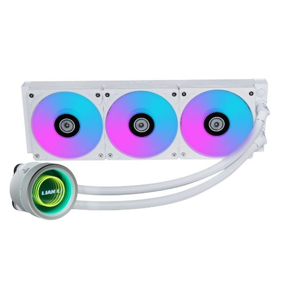 LIAN LI Galahad II Trinity AIO 360mm RGB Beyaz İşlemci Sıvı Soğutucu (G89.GA2T36W.00) resmi