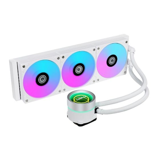 LIAN LI Galahad II Trinity AIO 360mm RGB Beyaz İşlemci Sıvı Soğutucu (G89.GA2T36W.00) resmi