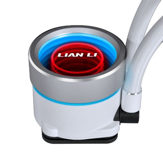 LIAN LI Galahad II Trinity AIO 360mm RGB Beyaz İşlemci Sıvı Soğutucu (G89.GA2T36W.00) resmi