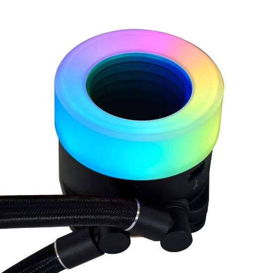 LIAN LI Galahad II Trinity AIO 360mm RGB Siyah İşlemci Sıvı Soğutucu (G89.GA2T36B.00) resmi