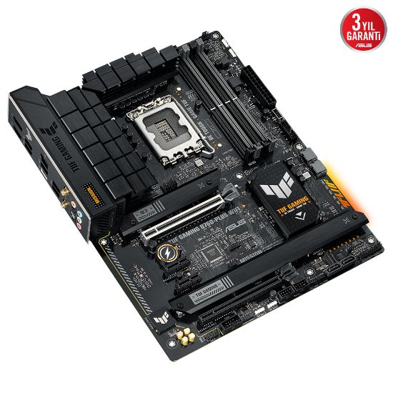 ASUS TUF GAMING B760-PLUS WIFI DDR5 7200(OC) HDMI DP ATX 1700P  resmi